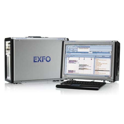 Analizzatore di rete di comunicazione - TravelHawk - EXFO - di qualità di energia / portatile