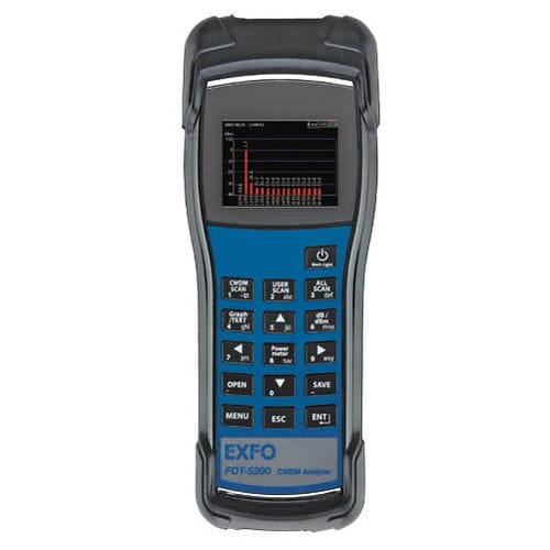 Analizzatore per rete elettrica - FOT-5200 - EXFO - di spettro / portatile
