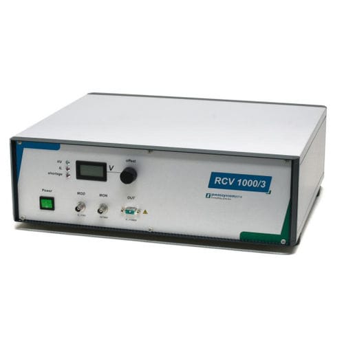 Amplificatore di commutazione - RCV 1000/3 - piezosystem jena GmbH - analogico / ad alta tensione / benchtop