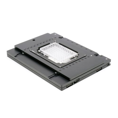 Piastra di posizionamento XY - SCANIUS Two - piezosystem jena GmbH - piezoelettrica / 2 assi / non magnetica