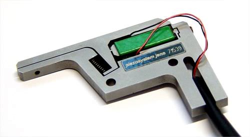 Micro pinza di presa elettrico -  GRIPPY 3 - piezosystem jena GmbH - angolare / a 2 griffe