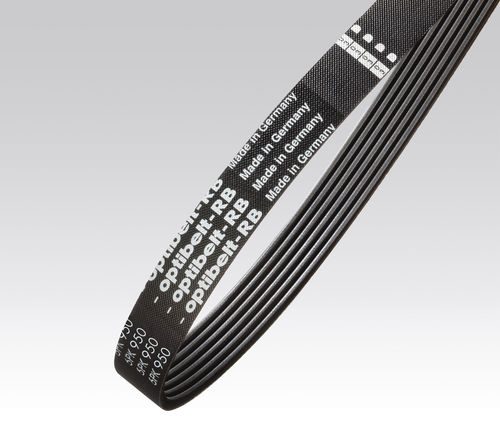 Cinghia striata - RBK - Optibelt - a V / in gomma / per motore