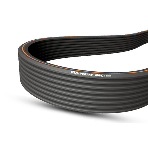 Cinghia a doppia faccia - PIX-Duo®-XC - PIX Transmissions Limited - striata / poly-V / in gomma