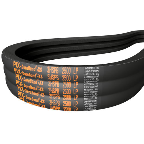 Cinghia a fascia - PIX-DuraBand&reg;-XS - PIX Transmissions Limited - striata / a V / in gomma