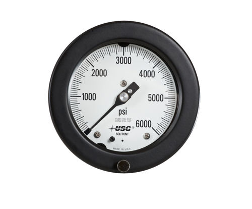 Manometro assoluto - SOLFRUNT 1903 - AMETEK Pressure - relativo / con quadrante / con montaggio posteriore