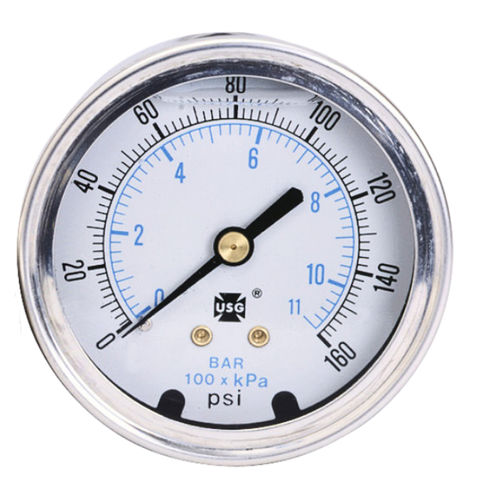 Manometro assoluto - 1559  - AMETEK Pressure - con quadrante / con flangia / in acciaio inossidabile