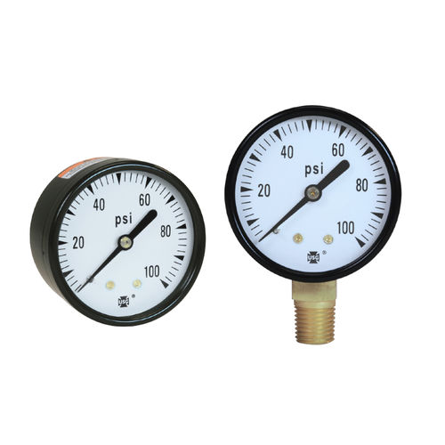 Manometro assoluto - P500  - AMETEK Pressure - con quadrante / filettato / in ottone