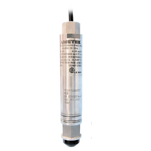 Trasmettitore di livello sommergibile - 575 series - AMETEK Pressure - idrostatico / per acqua / per acque reflue