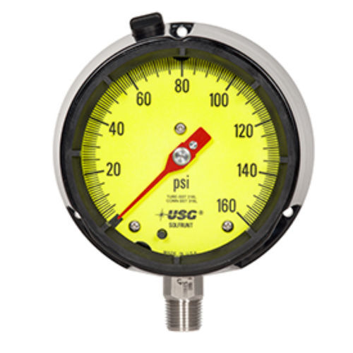 Manometro assoluto - SOLFRUNT 1981 - AMETEK Pressure - con quadrante / filettato / NPT 1/2