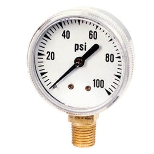 Manometro assoluto - 590 - AMETEK Pressure - con quadrante / filettato / in ottone