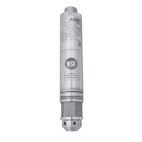 Trasmettitore di livello idrostatico - 575 NSF - AMETEK Pressure - per liquidi / 4-20 mA / CAN