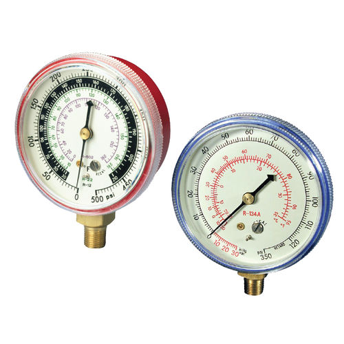 Manometro assoluto - 1785  - AMETEK Pressure - con quadrante / filettato / in plastica
