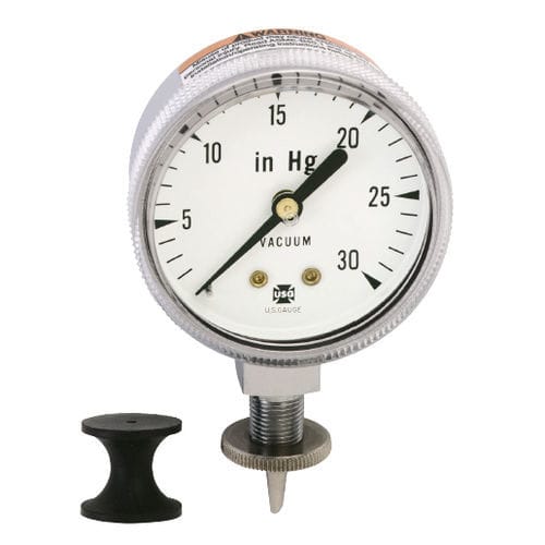 Misuratore di vuoto a tubo Bourdon - 534 - AMETEK Pressure - analogico