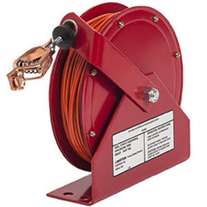 Avvolgitore per cavi di messa a terra - ML3416 series - AMETEK Hunter Spring - a richiamo automatico / per uso prolungato / fisso