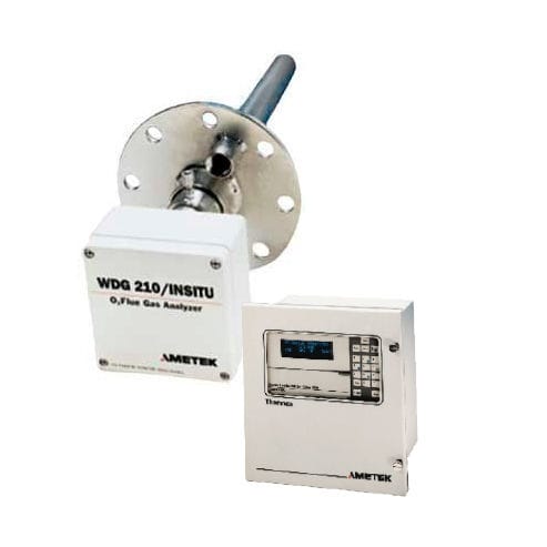Sonda di gas di combustione - WDG Insitu - AMETEK Process Instruments - di ossigeno / per processo di combustione