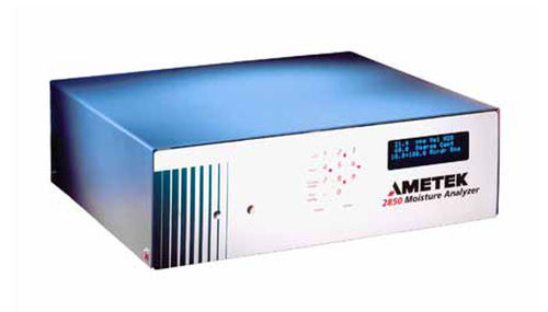 Misuratore di umidità per gas - 2850 - AMETEK Process Instruments - a diodi laser accordabili / con display digitale