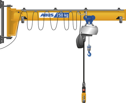Gru a bandiera a muro - LWX - ABUS Kransysteme GmbH - 180° / rotativa