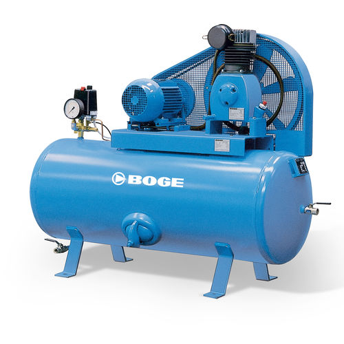 Compressore a pistone - SB series - BOGE - d'aria / con motore elettrico / fisso