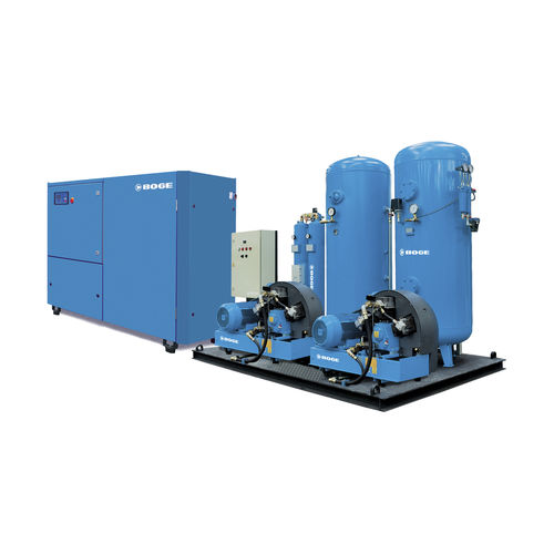 Gruppo compressore d'aria - FLEXPET  - BOGE - a vite / senza olio