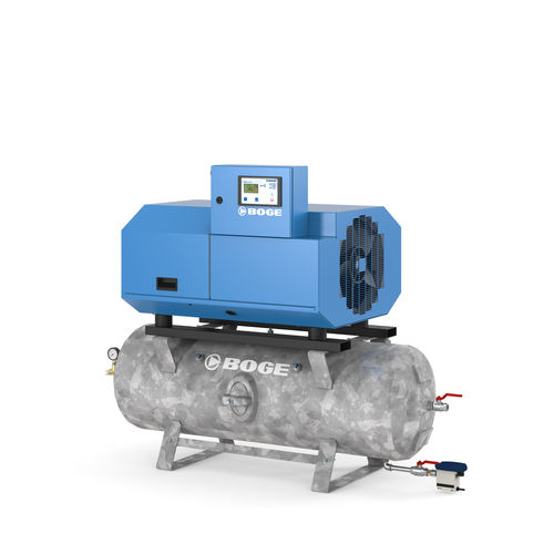 Compressore a pistone - K series - BOGE - d'aria / con motore elettrico / fisso