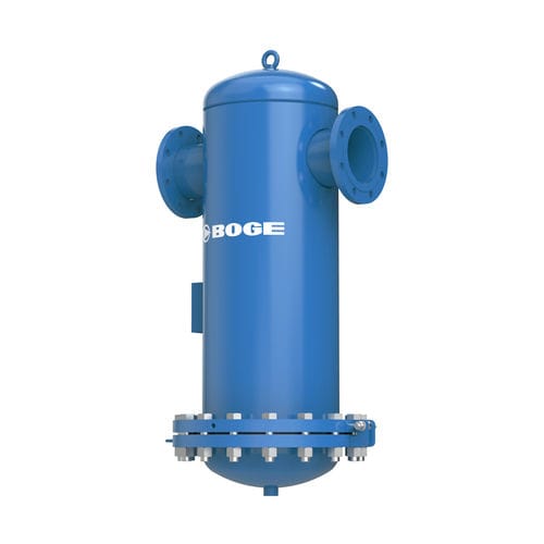 Carter per filtro a cartuccia - F series - BOGE - plissettato / per aria compressa / in metallo