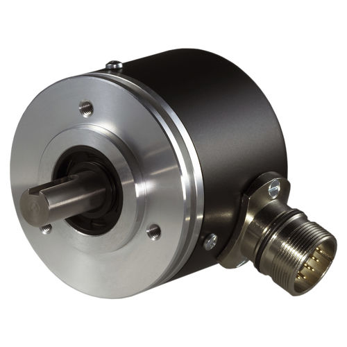 Encoder rotativo incrementale - IS700 - W+S Meßsysteme GmbH - ad albero pieno / con flangia sincronizzata / RS-422