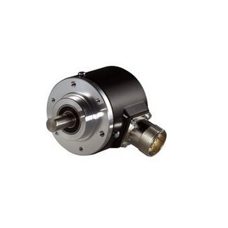 Encoder rotativo incrementale - IS581 - W+S Meßsysteme GmbH - ad albero pieno / con flangia sincronizzata / RS-422