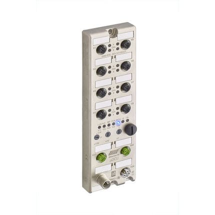 Sistema di I/O digitale - DCU1 - HIRSCHMANN - per bus di campo / EtherNet/IP / 8 ingressi digitali