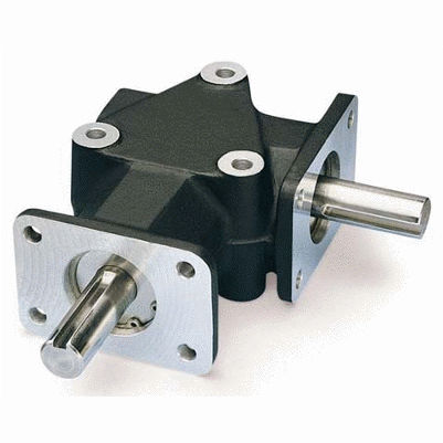 Rinvio angolare con coppia spiroconica - C series  - ZERO-MAX - ad assi ortogonali / in alluminio / in acciaio