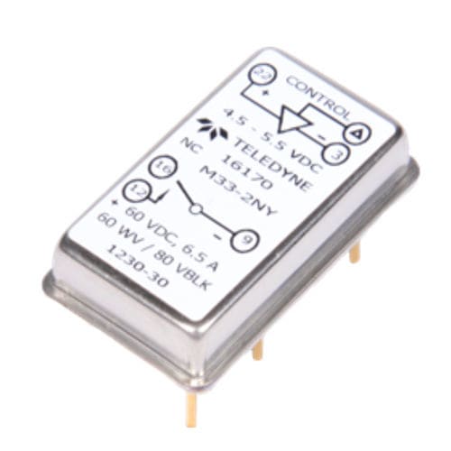 Relè statico DC - M33 series - Teledyne Relays - DIP / slim / per circuito stampato