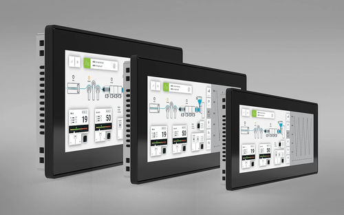 Display intelligente - EX series - AMKmotion GmbH + Co KG - touch screen / ad alta definizione / 7"