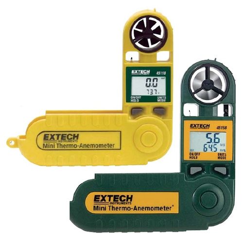 Anemometro a elica - 45158 - Extech - igrometro / tascabile