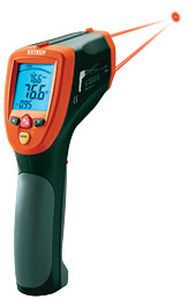 Termometro con sonda - 42570   - Extech - digitale / con puntatore laser / mobile