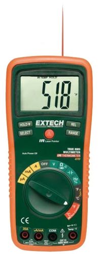 Multimetro digitale - EX470 - Extech - portatile / 1000 V / 20 A