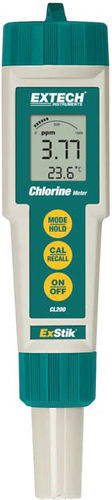 Analizzatore di cloro - EX800 - Extech - d'acqua / di temperatura / portatile