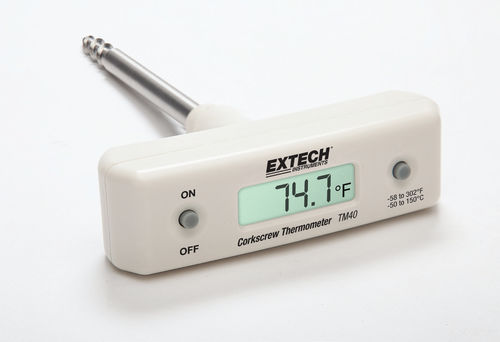 Termometro con sonda - TM40 - Extech - digitale / portatile / industriale