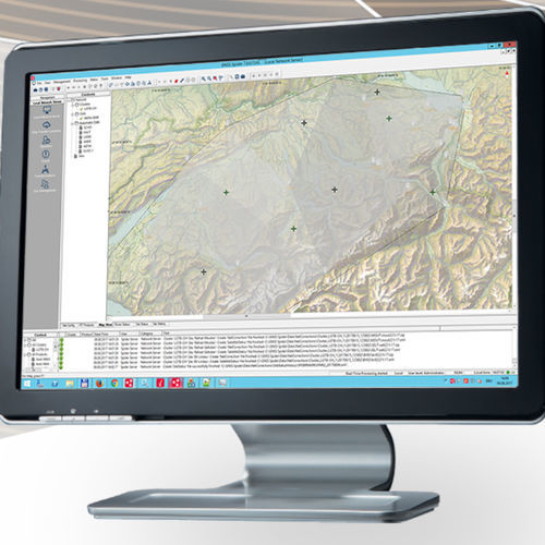 Software di gestione - Spider - Leica Geosystems - di supervisione / di post elaborazione / di rete