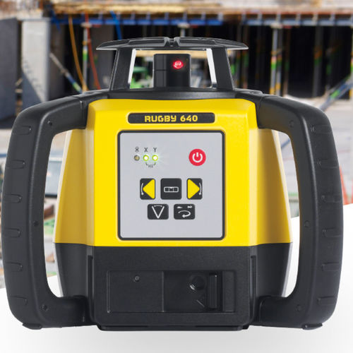 Livella laser rotativa - Rugby 640 - Leica Geosystems - automatica / di controllo / digitale