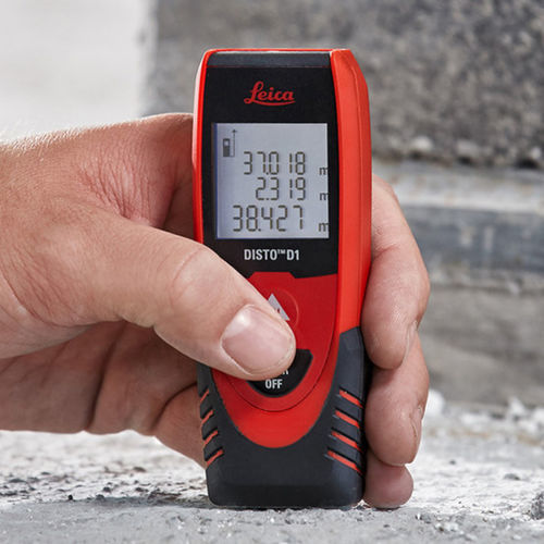 Telemetro laser - DISTO™ D1 - Leica Geosystems - portatile / digitale / con misura d'angolo