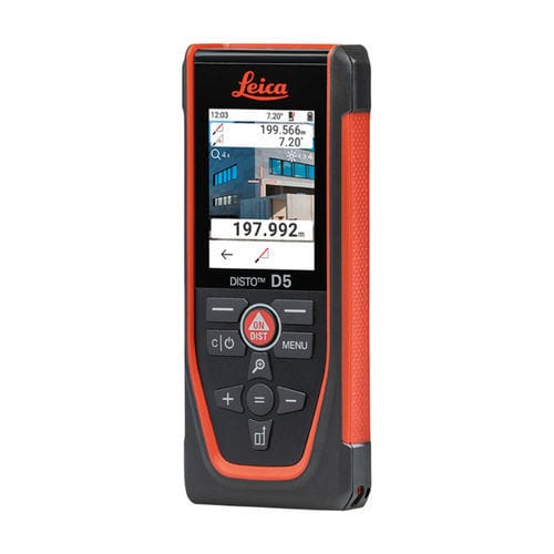 Telemetro laser - DISTO™ D5 - Leica Geosystems - portatile / digitale / con misura d'angolo