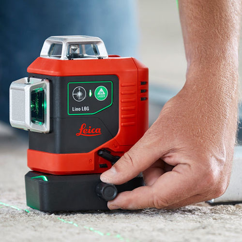 Livella laser automatica - Lino L6G - Leica Geosystems - multilinea / a linea verticale / con fasci incrociati