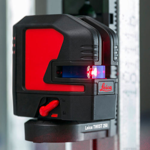 Livella laser automatica - Lino L2 - Leica Geosystems - di alta precisione / multilinea / a linea verticale