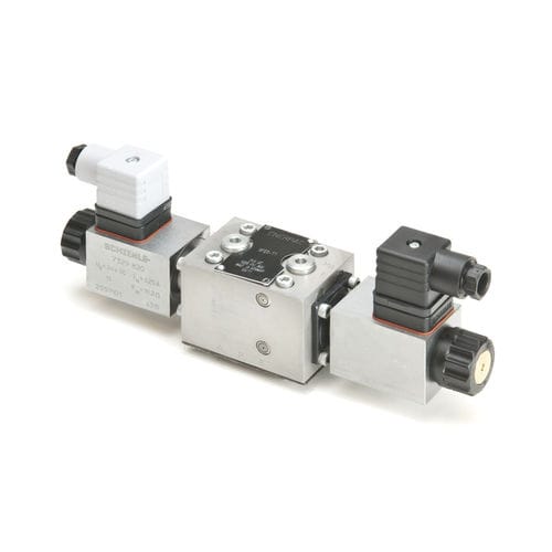 Distributore idraulico a valvola - VP03 series - ENERPAC - azionato tramite solenoide / a 4/3 vie / a 4/2 vie