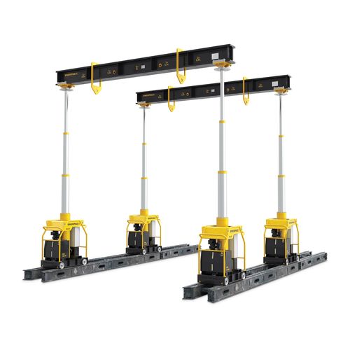 Gru a cavalletto su guida di scorrimento - ML40 series - ENERPAC - idraulica / mini