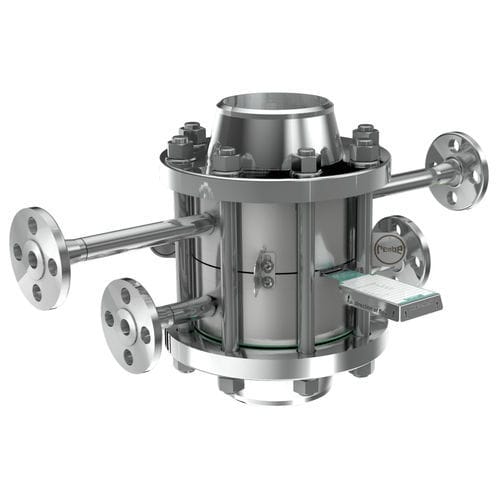 Supporto per dischi di rottura - REMBE® GmbH Safety+Control - in metallo / con flangia