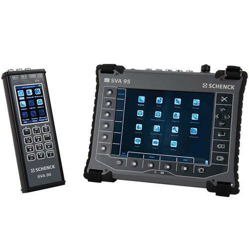 Analizzatore di vibrazioni per monitoraggio di macchina - SVA series - SCHENCK RoTec GmbH - portatile / FFT / a quattro canali