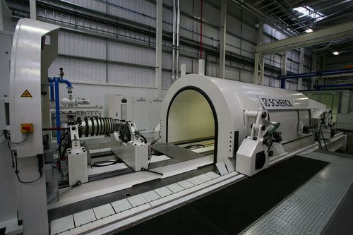 Macchina equilibratrice orizzontale - DH series - SCHENCK RoTec GmbH - con cuscinetti rigidi / per grandi pezzi / per ruote di turbine