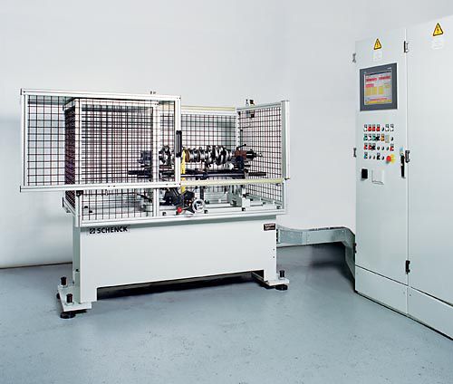 Macchina equilibratrice orizzontale - MBRK series - SCHENCK RoTec GmbH - dinamico / per alberi a gomito / modulare