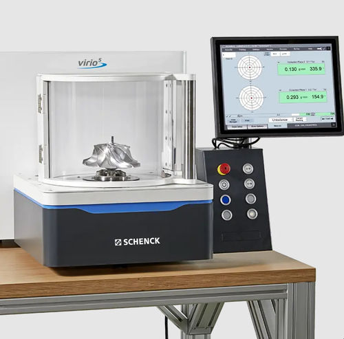 Macchina equilibratrice verticale - Virio 5 - SCHENCK RoTec GmbH - dinamico / per rotori / di grandi dimensioni