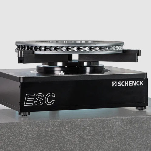 Macchina equilibratrice statico - ES series - SCHENCK RoTec GmbH - verticale / per ventilatori / per mola